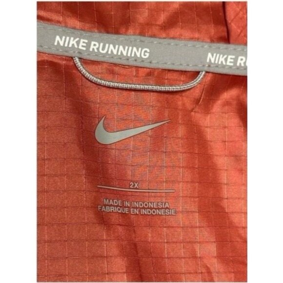 Nike Running Repel Reflective Jacket CZ2851-655 Rose Women 2X (XXL) NEW with TAG - Picture 7 of 15